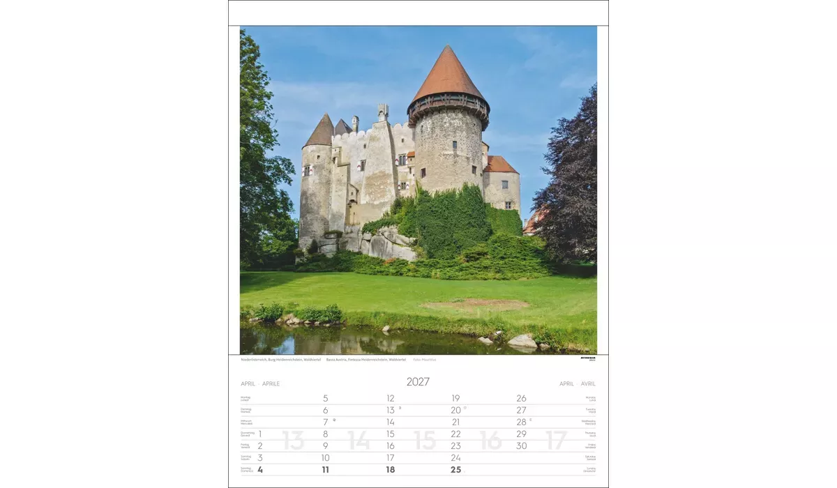 advertising calendar: Austria 2027