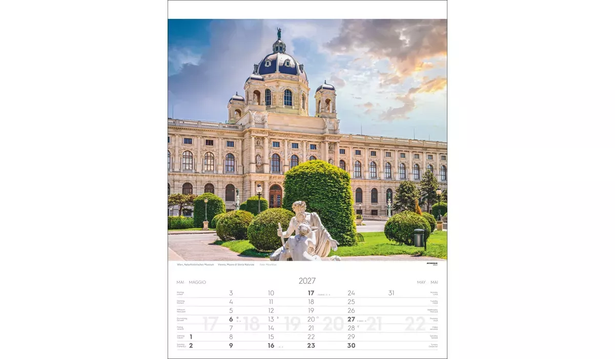 advertising calendar: Austria 2027