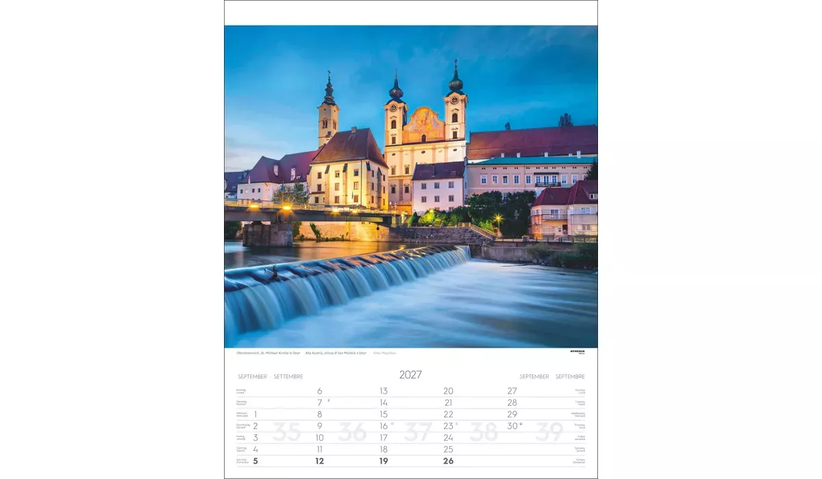 advertising calendar: Austria 2027
