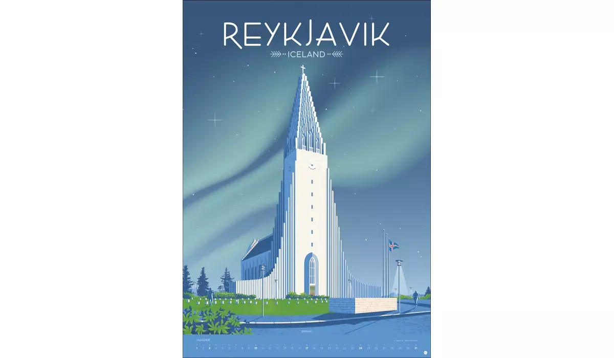 Heye Travel the World Posterkalender 2027