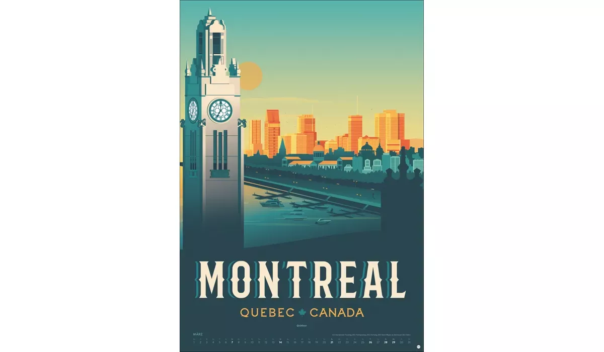 Heye Travel the World Posterkalender 2027