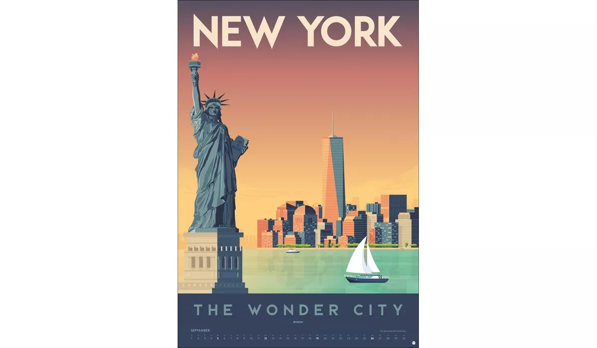 Heye Travel the World Posterkalender 2027