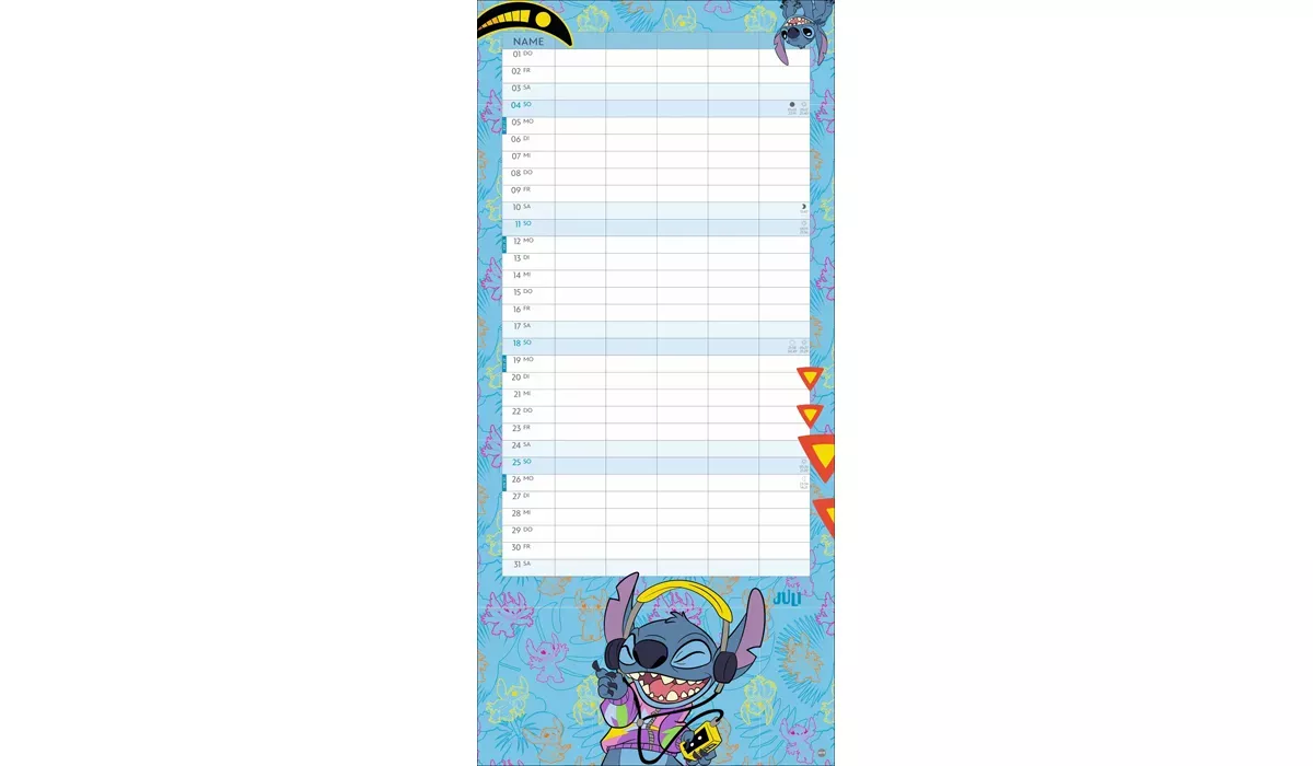 Heye Stitch Familienplaner Kalender 2027