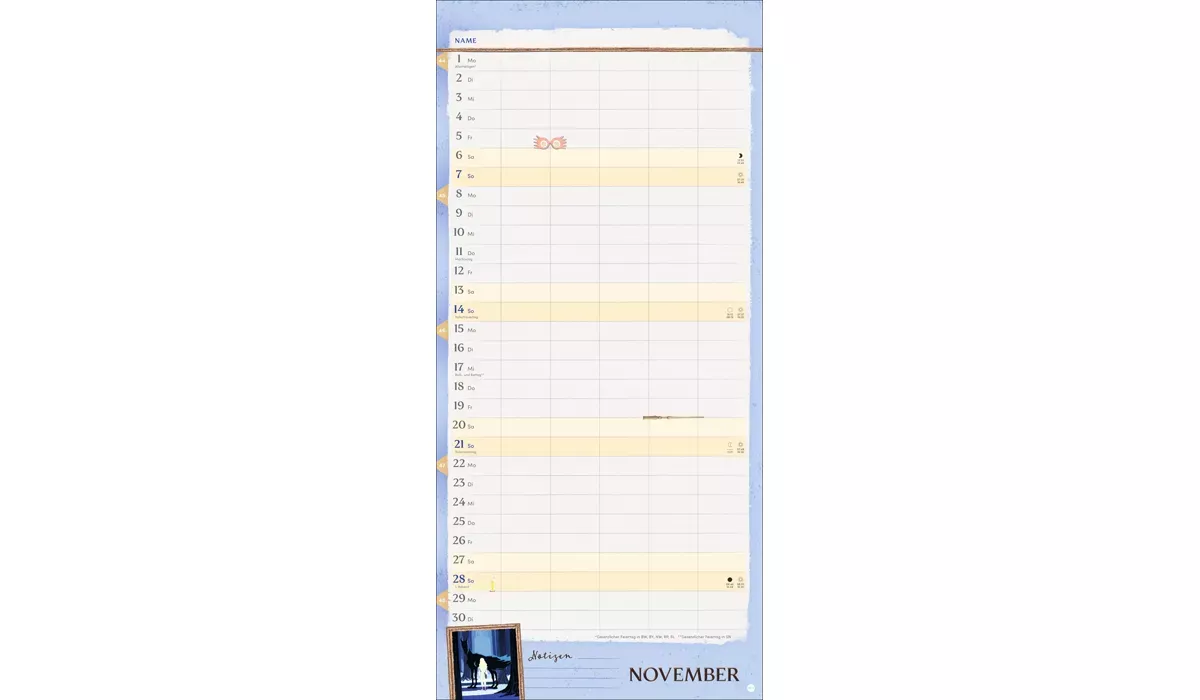 Heye Harry Potter Familienplaner Kalender 2027