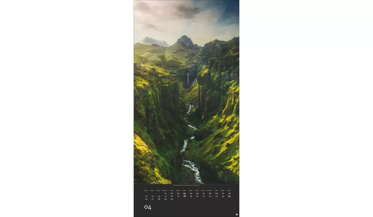 advertising calendar: Colourful nature 2027