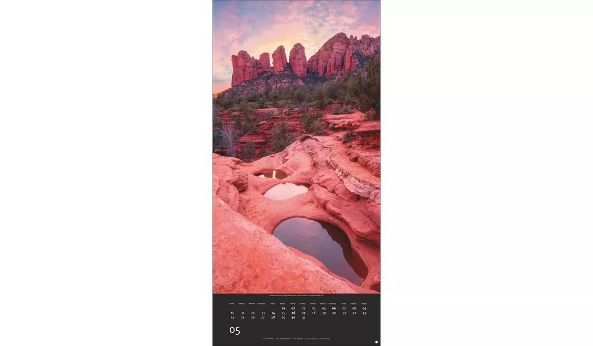 advertising calendar: Colourful nature 2027