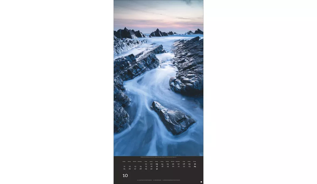advertising calendar: Colourful nature 2027