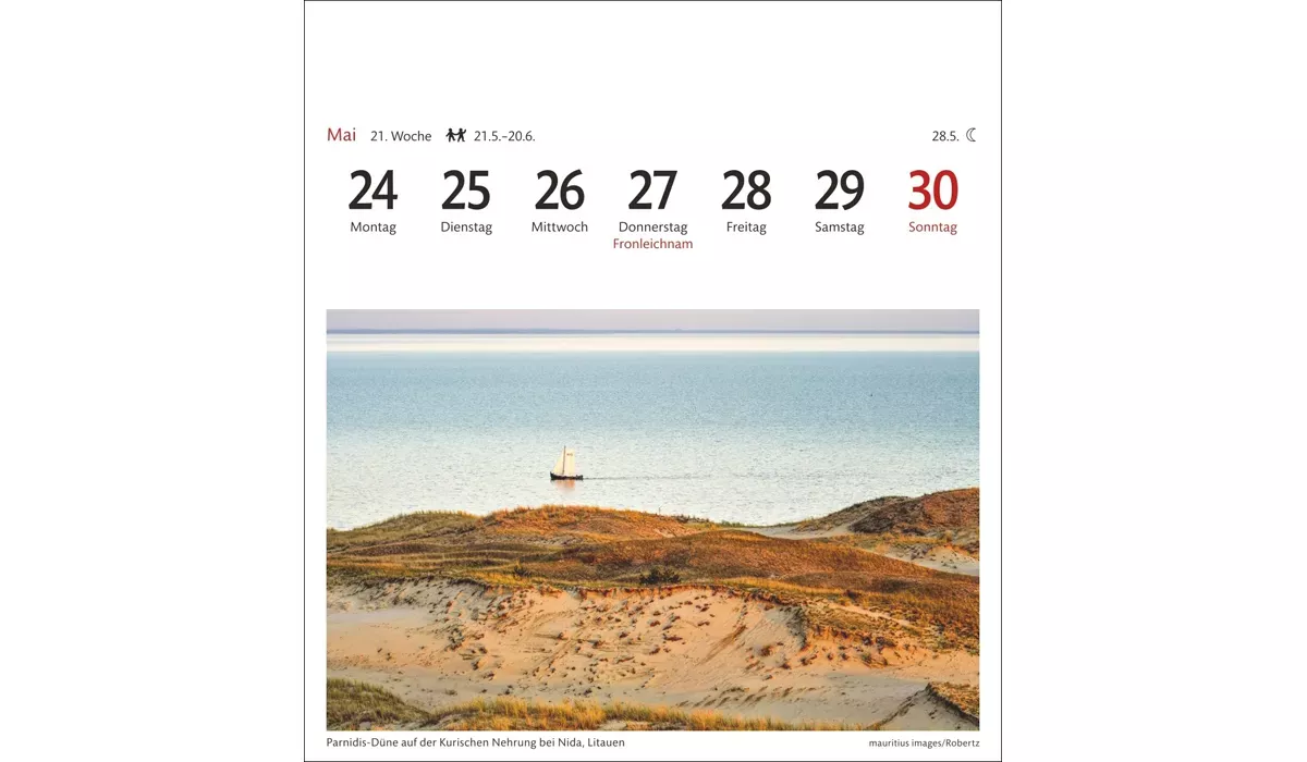 Harenberg Ostseeküste Sehnsuchtskalender 2027