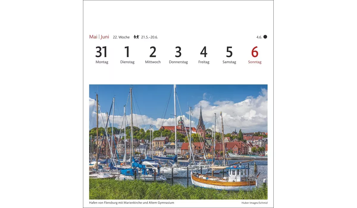 Harenberg Ostseeküste Sehnsuchtskalender 2027