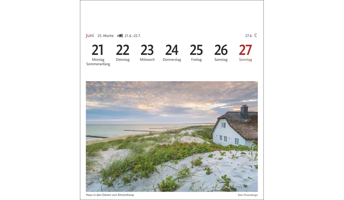 Harenberg Ostseeküste Sehnsuchtskalender 2027