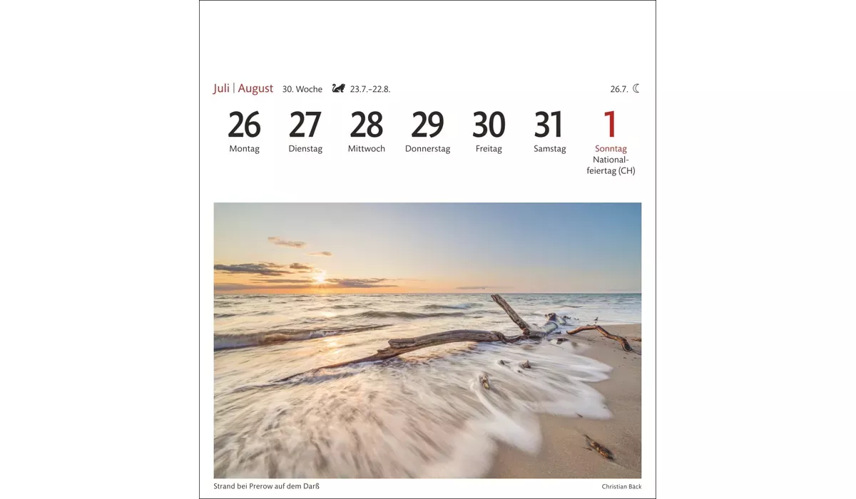 Harenberg Ostseeküste Sehnsuchtskalender 2027