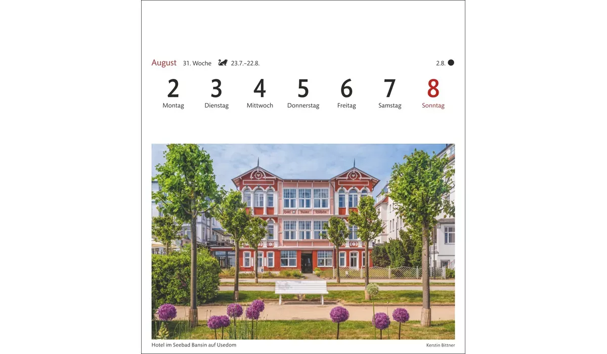 Harenberg Ostseeküste Sehnsuchtskalender 2027