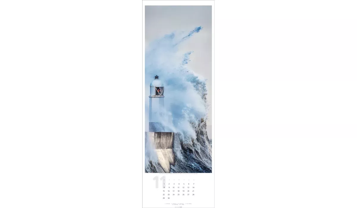 Weingarten Leuchttürme XXL Kalender 2027