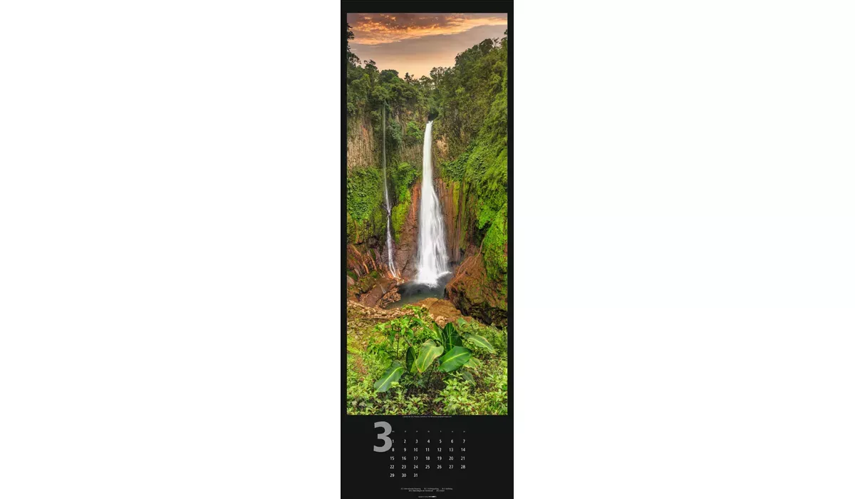 advertising calendar: Water Falls XXL 2027