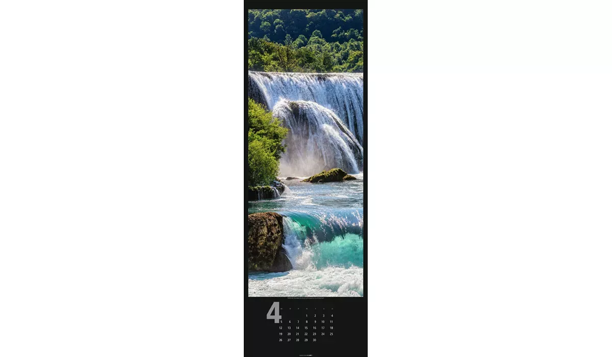 advertising calendar: Water Falls XXL 2027