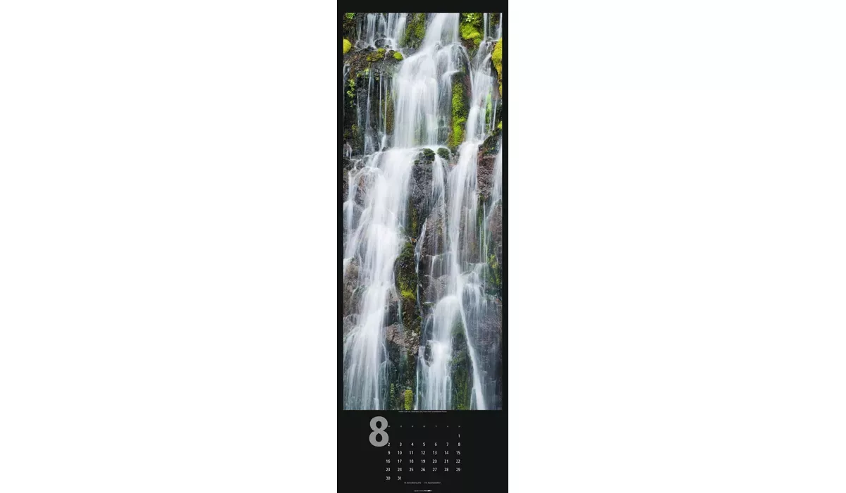 advertising calendar: Water Falls XXL 2027