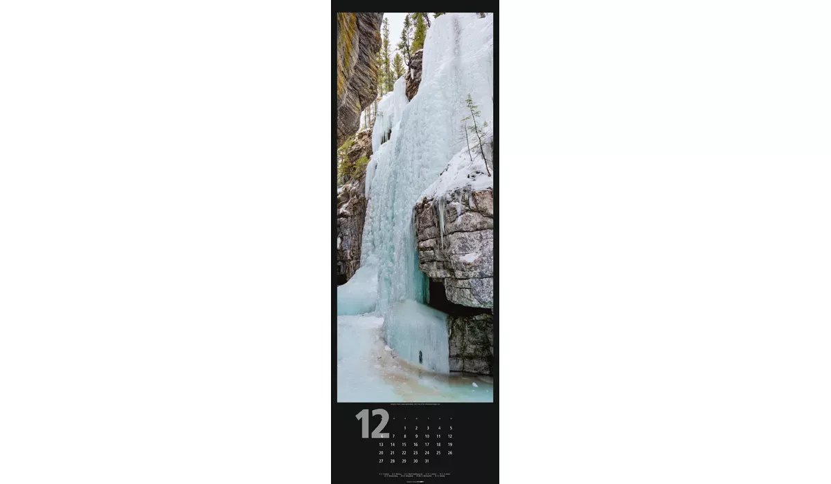 advertising calendar: Water Falls XXL 2027