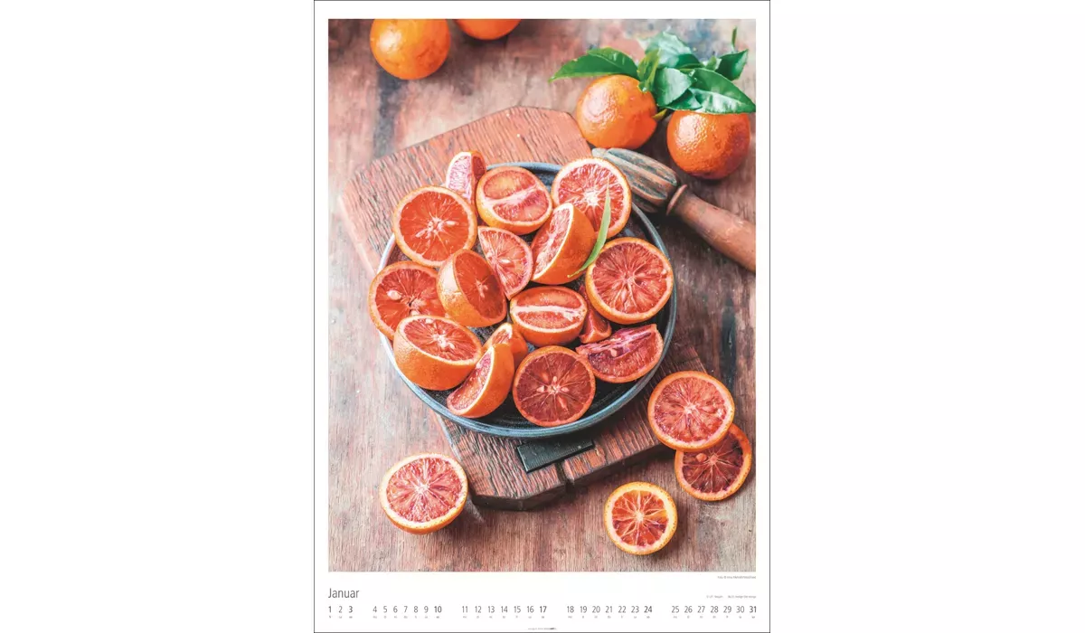 advertising calendar: Food Gallery 2027