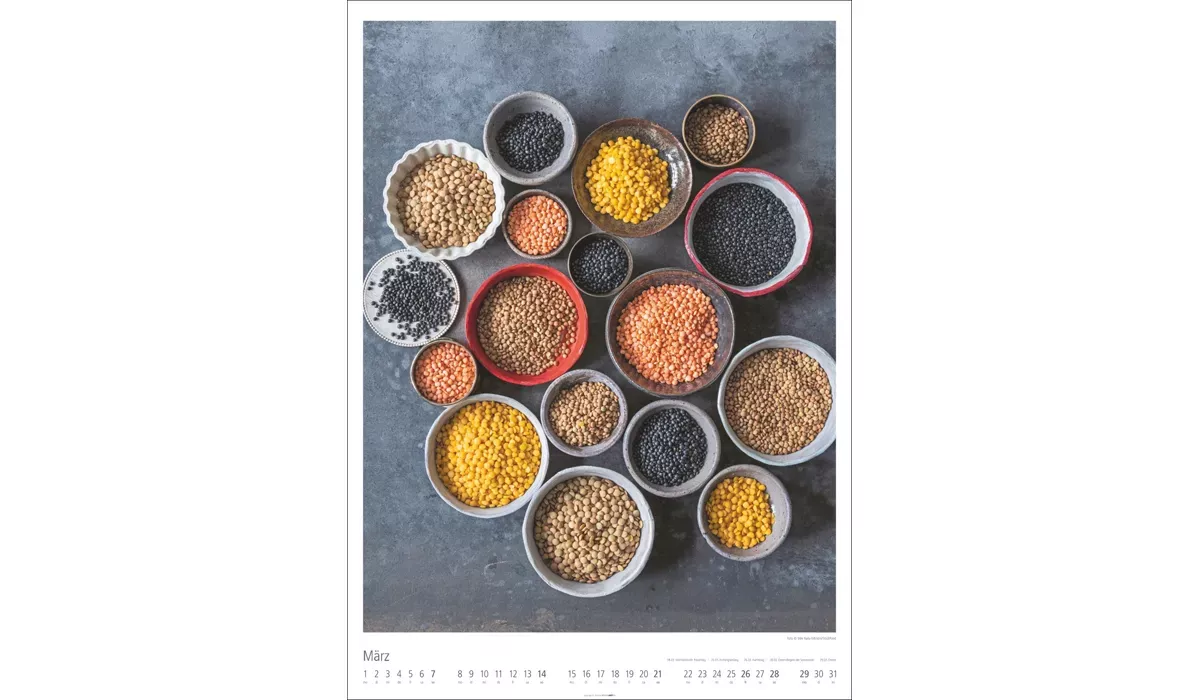 advertising calendar: Food Gallery 2027