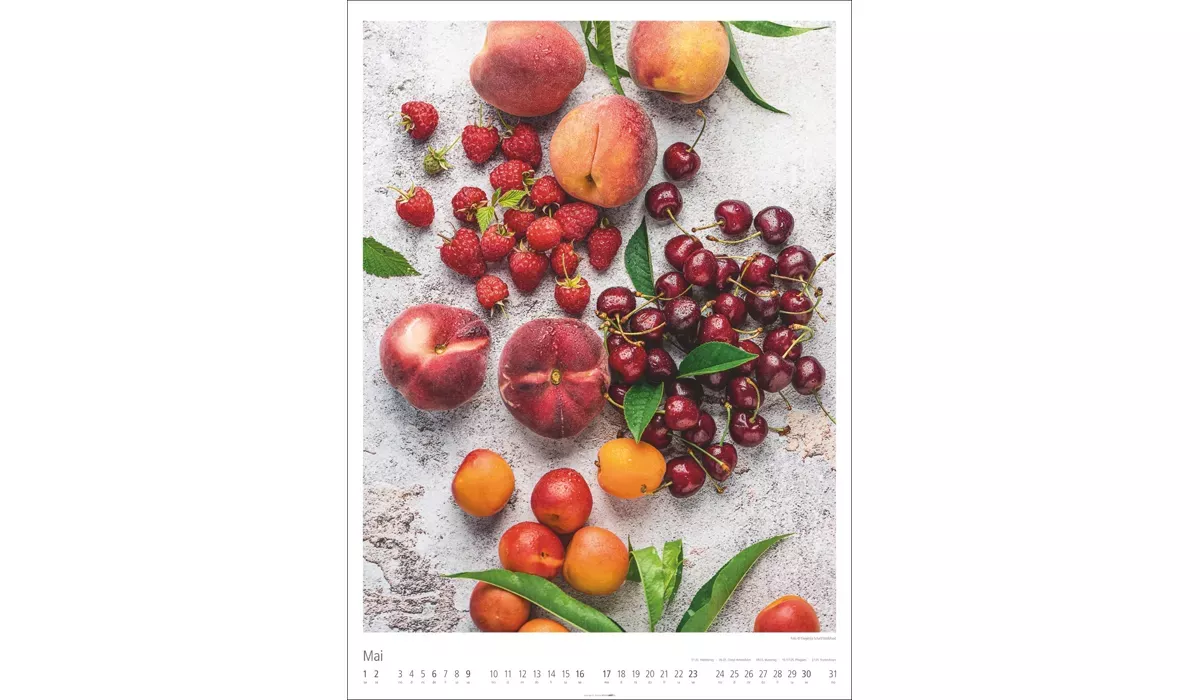 advertising calendar: Food Gallery 2027