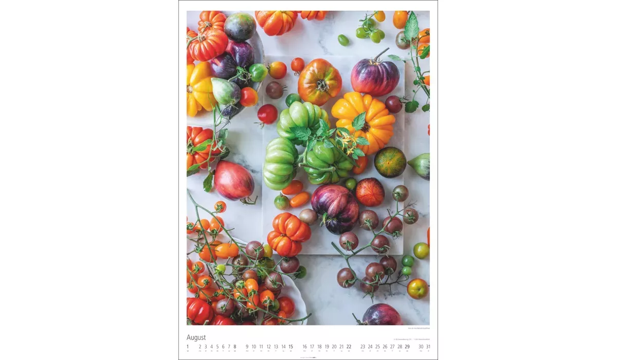 advertising calendar: Food Gallery 2027