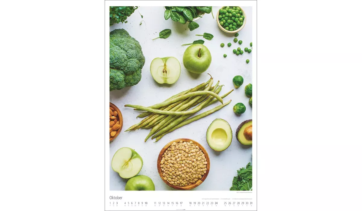 advertising calendar: Food Gallery 2027