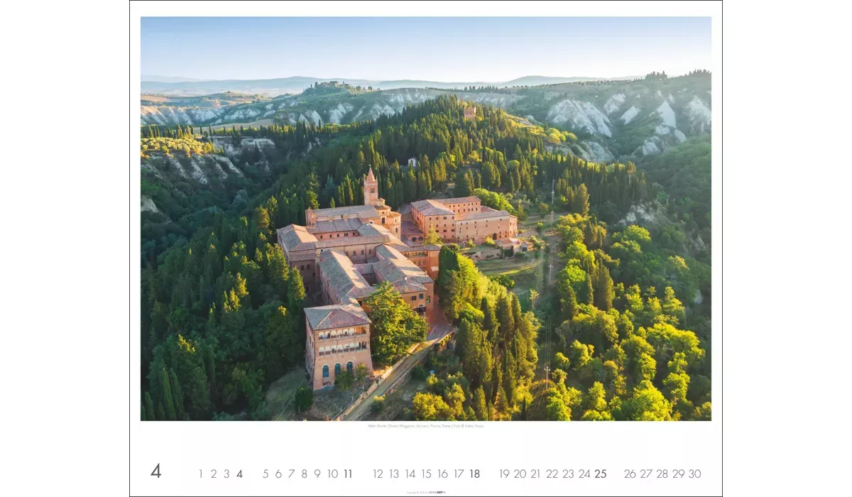 advertising calendar: Toskana 2027