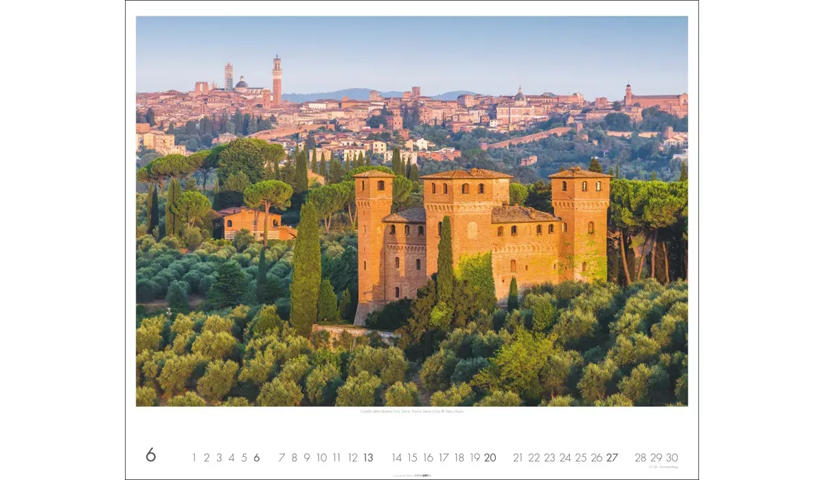 advertising calendar: Toskana 2027