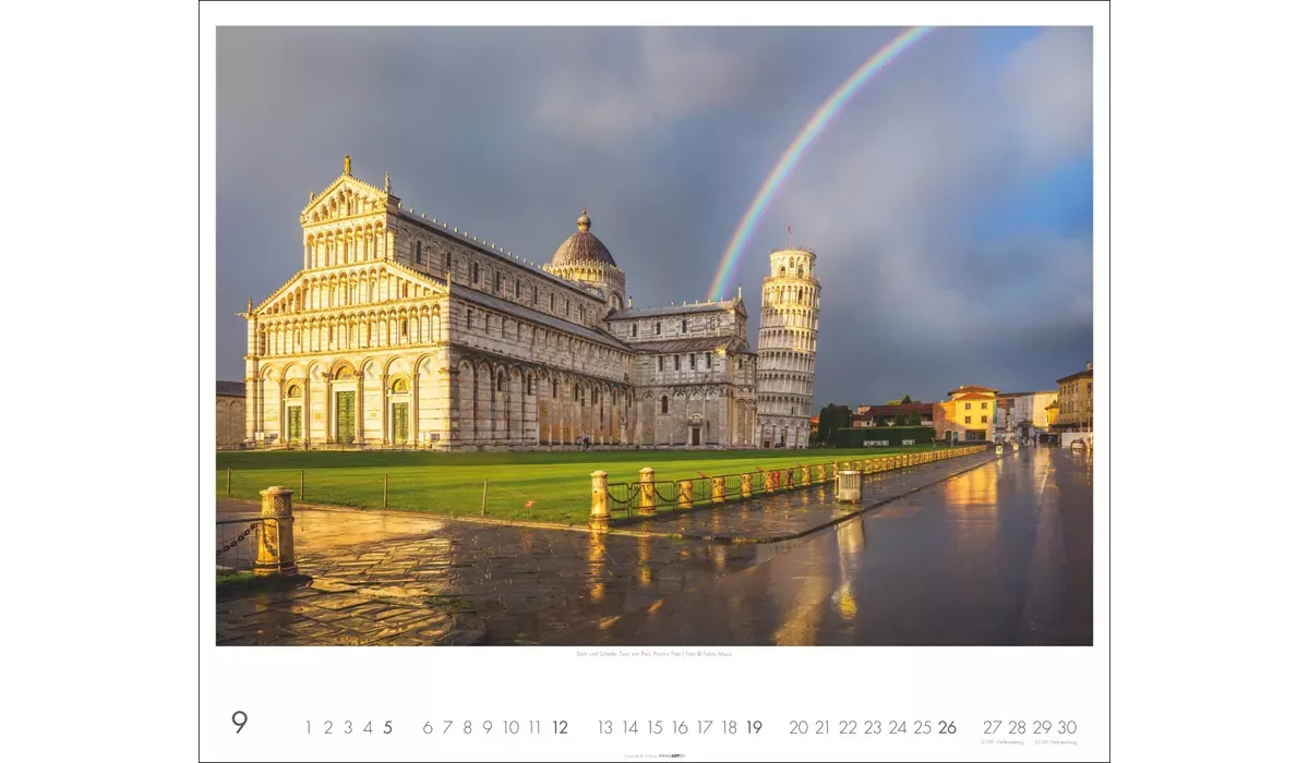 advertising calendar: Toskana 2027