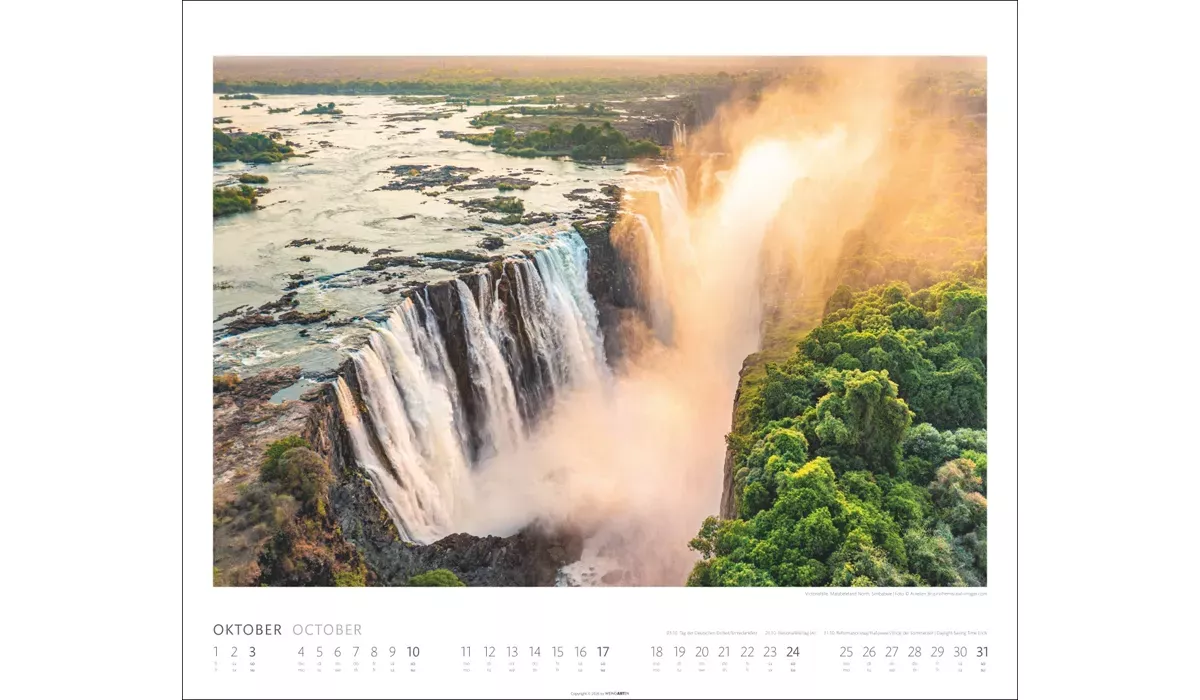 Weingarten Wasser Kalender 2027