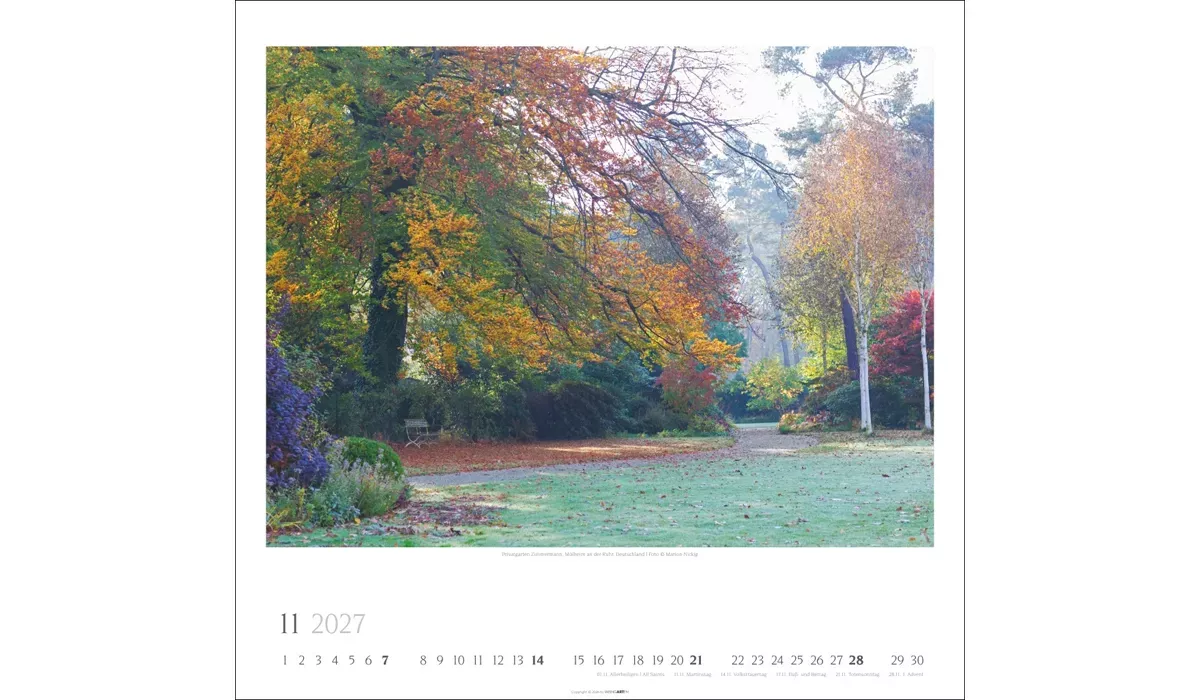 advertising calendar: Garden Dreams ATH 2027