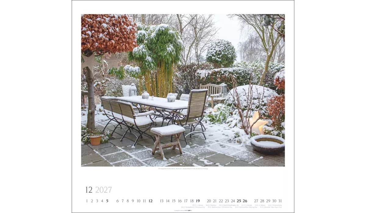 advertising calendar: Garden Dreams ATH 2027