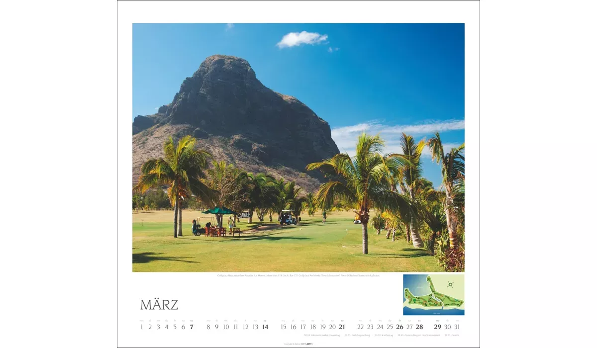 Weingarten Golf Kalender 2027