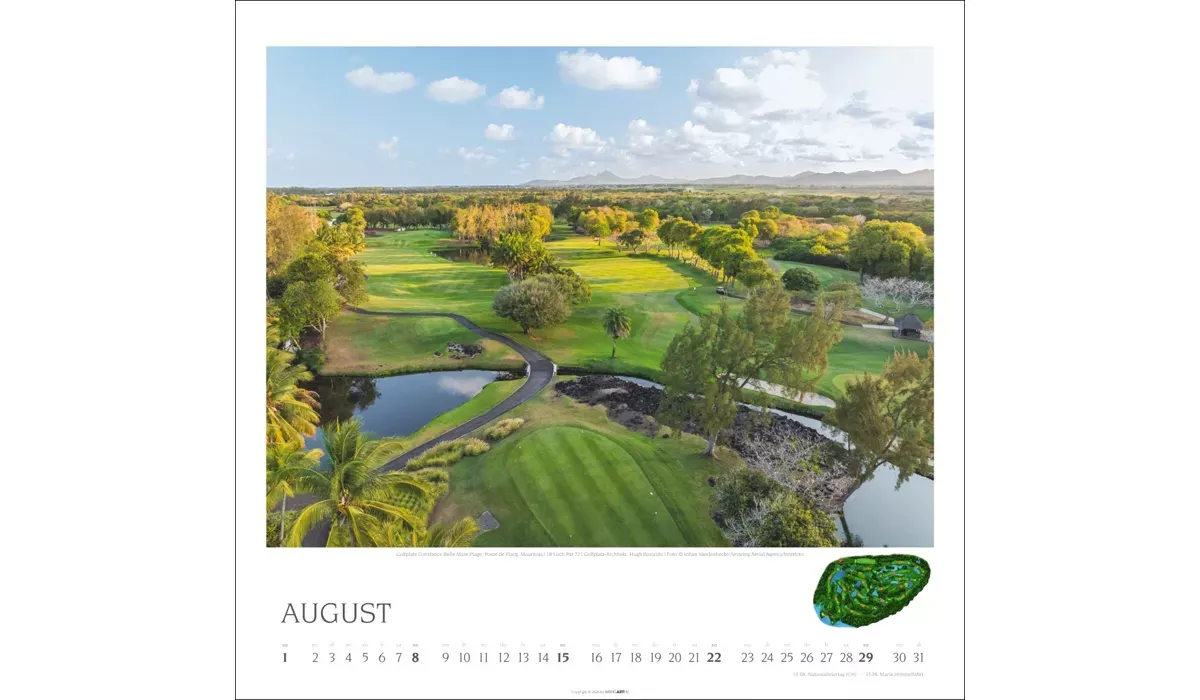 Weingarten Golf Kalender 2027
