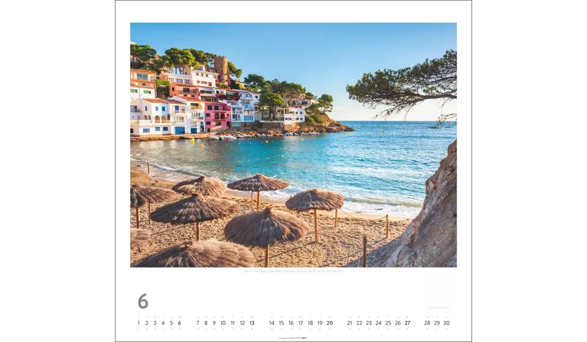 advertising calendar: Mediterranean Impressions 2027