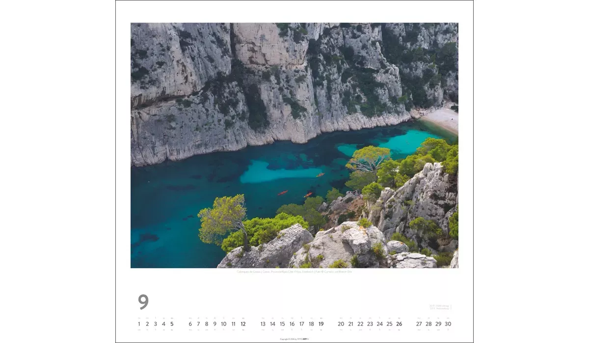 advertising calendar: Mediterranean Impressions 2027