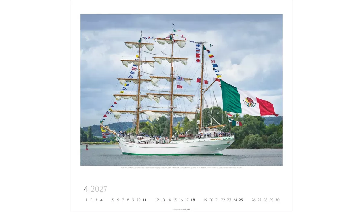 Weingarten Tall Ships Kalender 2027