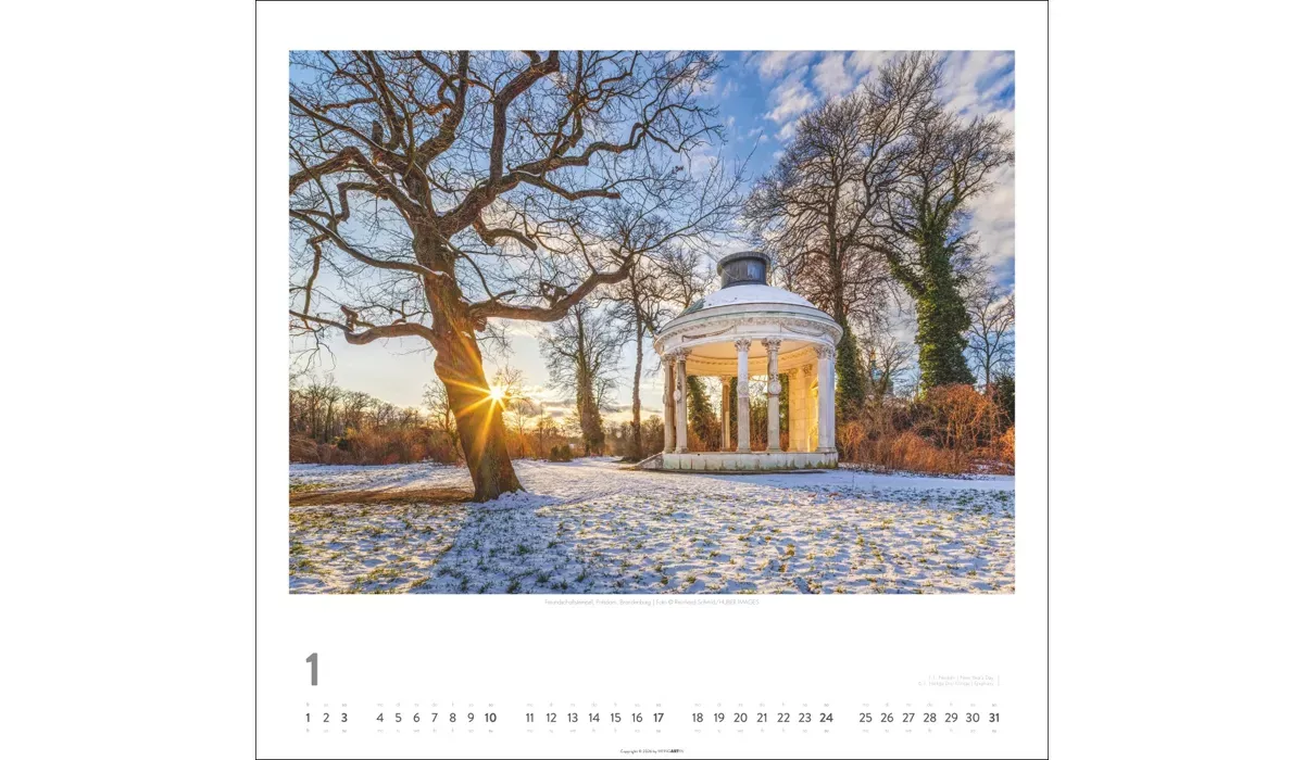 advertising calendar: Germany - A Wonderland 2027