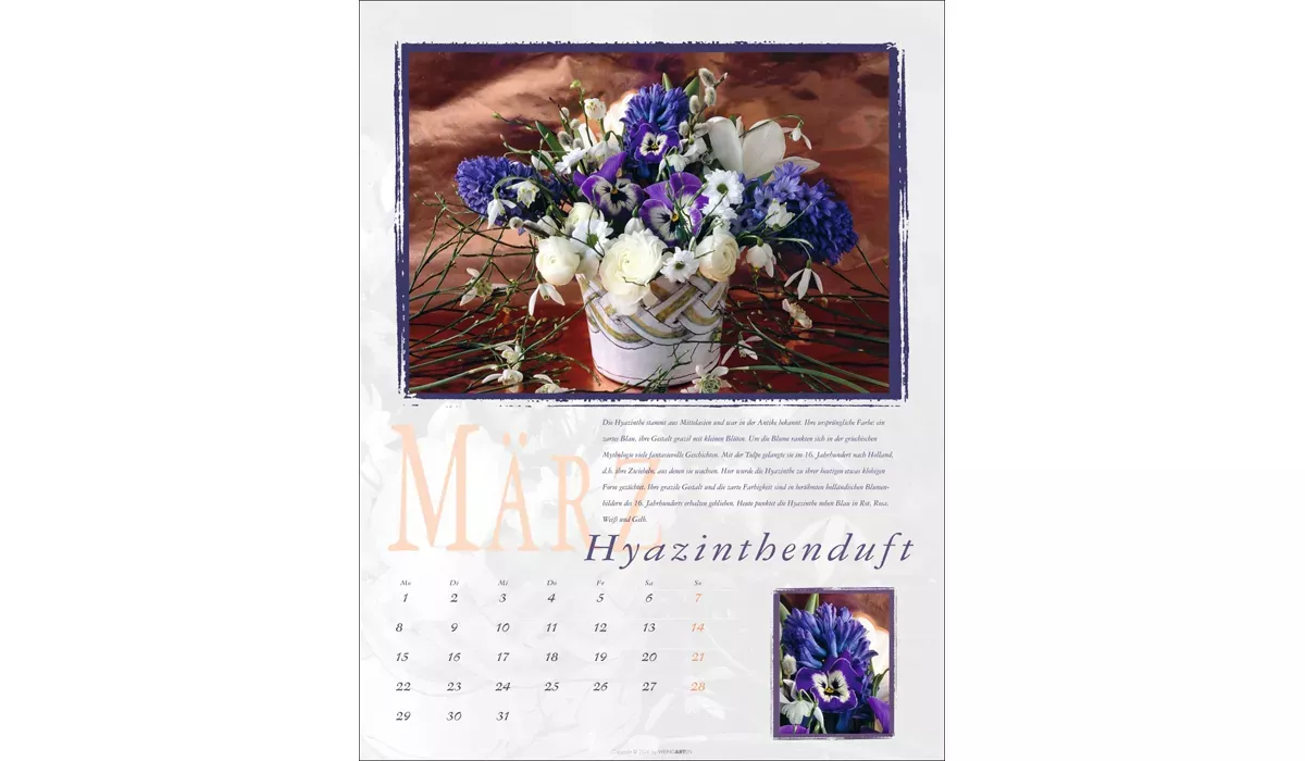 Weingarten Duftkalender Kalender 2027