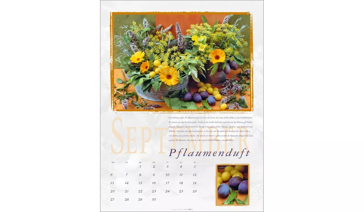 Weingarten Duftkalender Kalender 2027