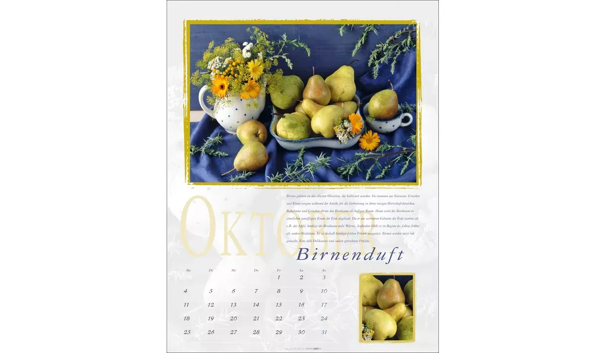 Weingarten Duftkalender Kalender 2027