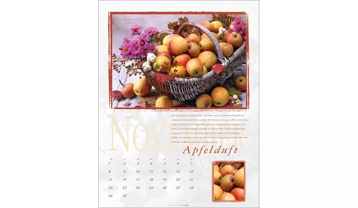 Weingarten Duftkalender Kalender 2027