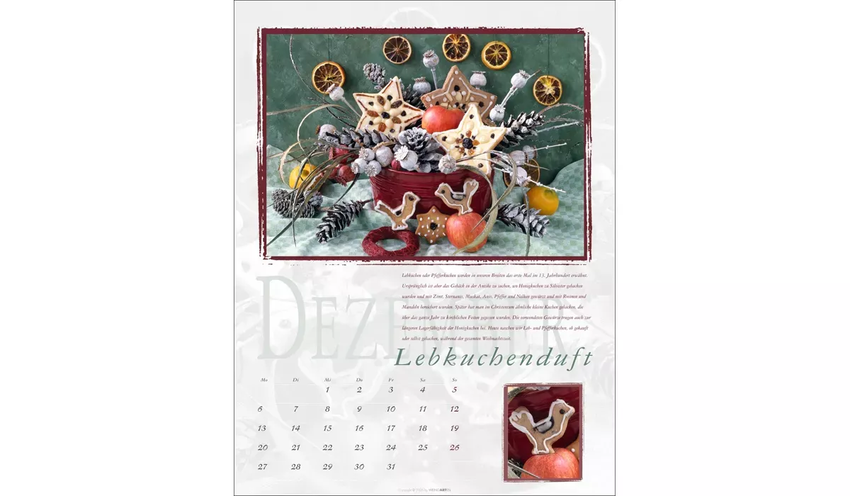 Weingarten Duftkalender Kalender 2027