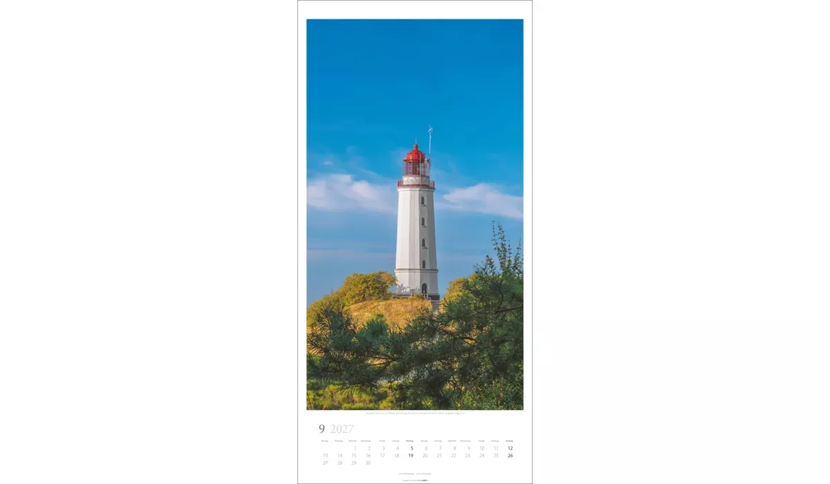 Weingarten Leuchttürme Kalender 2027
