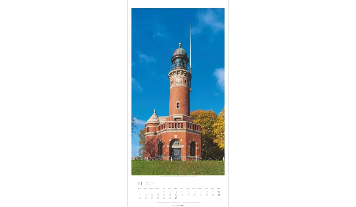 Weingarten Leuchttürme Kalender 2027