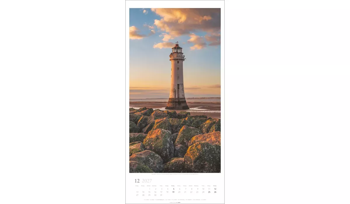 Weingarten Leuchttürme Kalender 2027