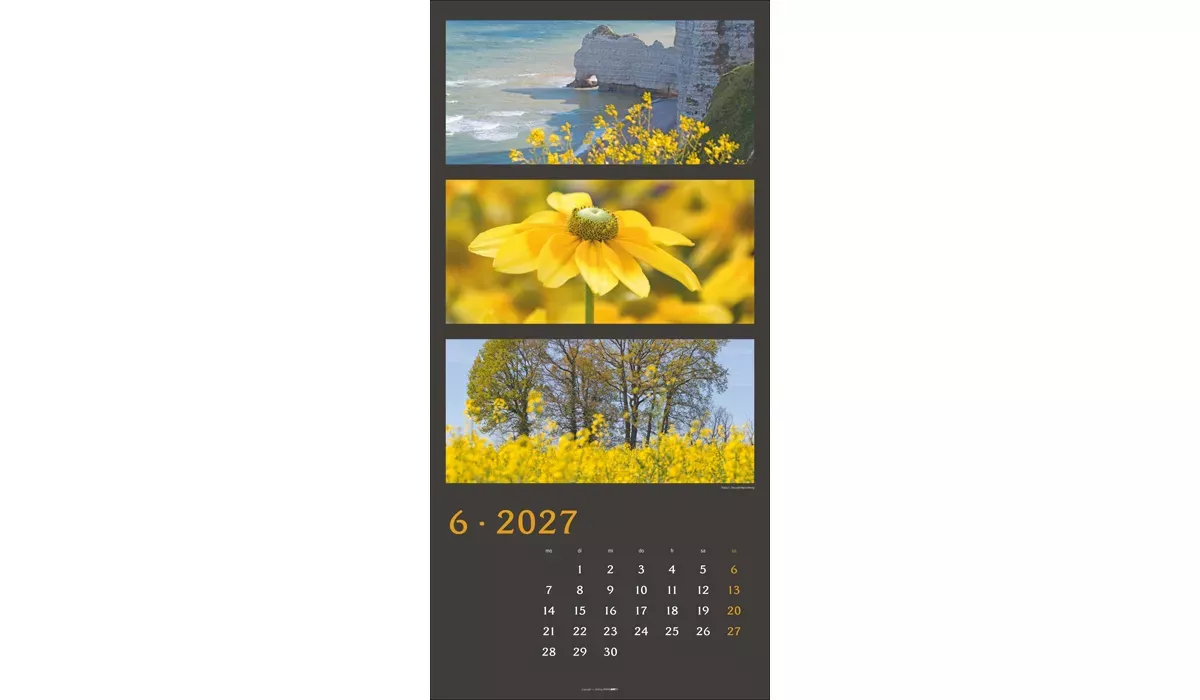 Weingarten Die Farben der Natur Kalender 2027
