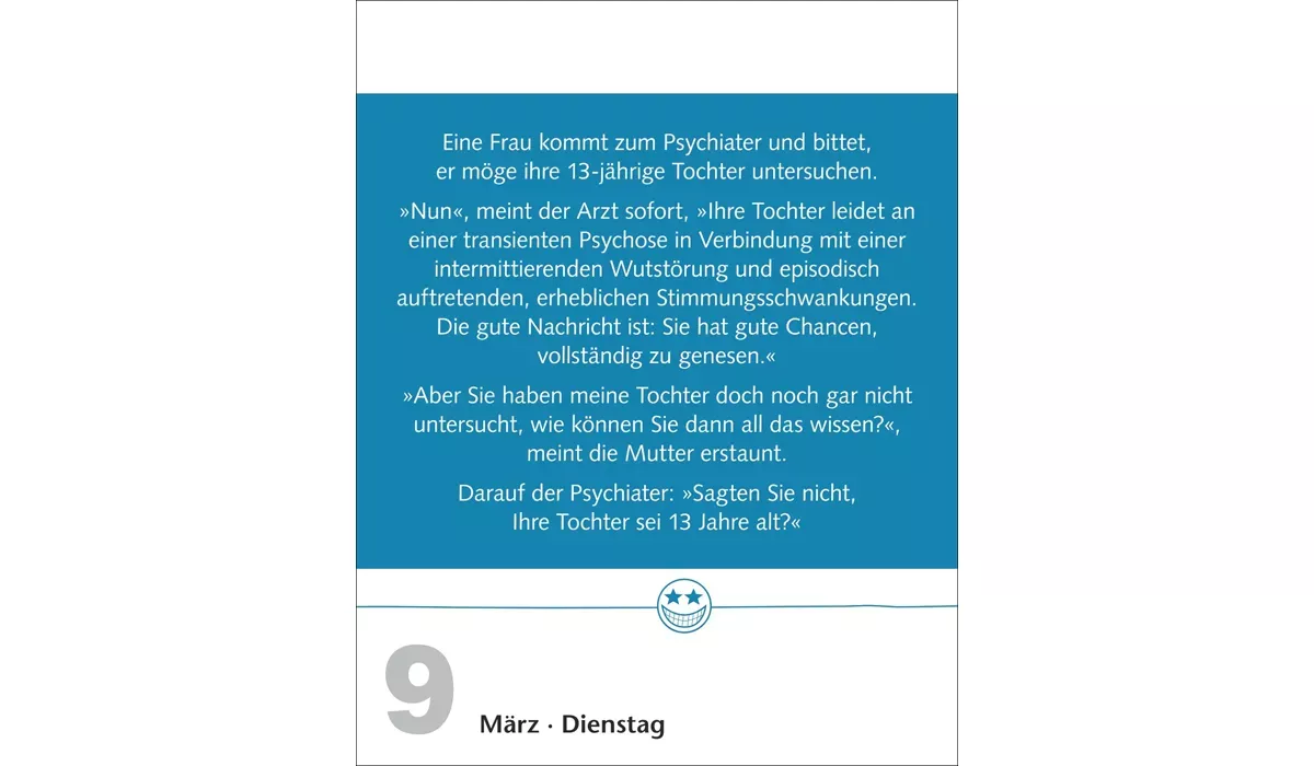 Harenberg Beste Witze Tagesabreißkalender 2027