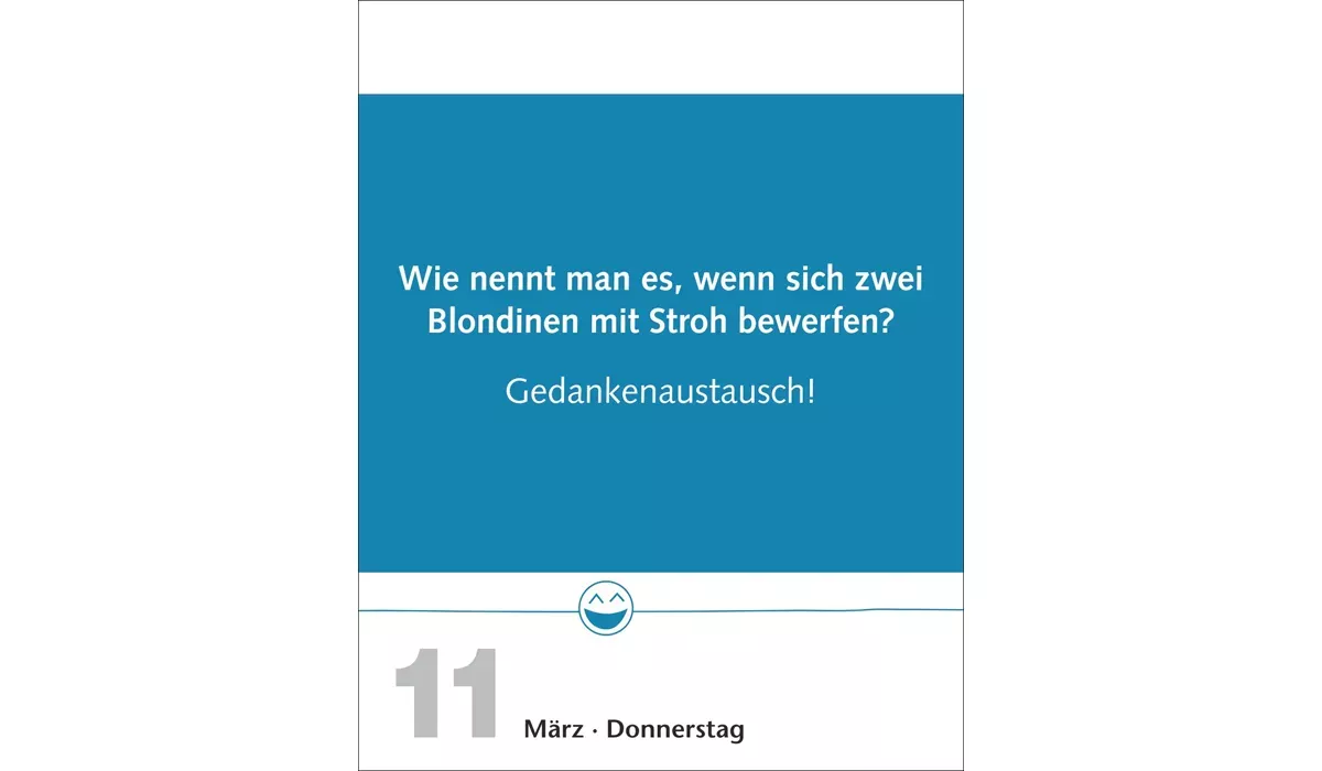 Harenberg Beste Witze Tagesabreißkalender 2027