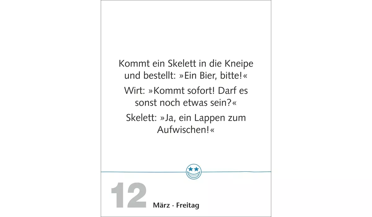 Harenberg Beste Witze Tagesabreißkalender 2027